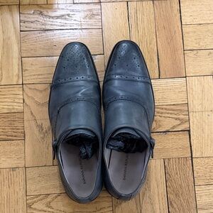 Banana Republic Men's Dark Gray Oxfords